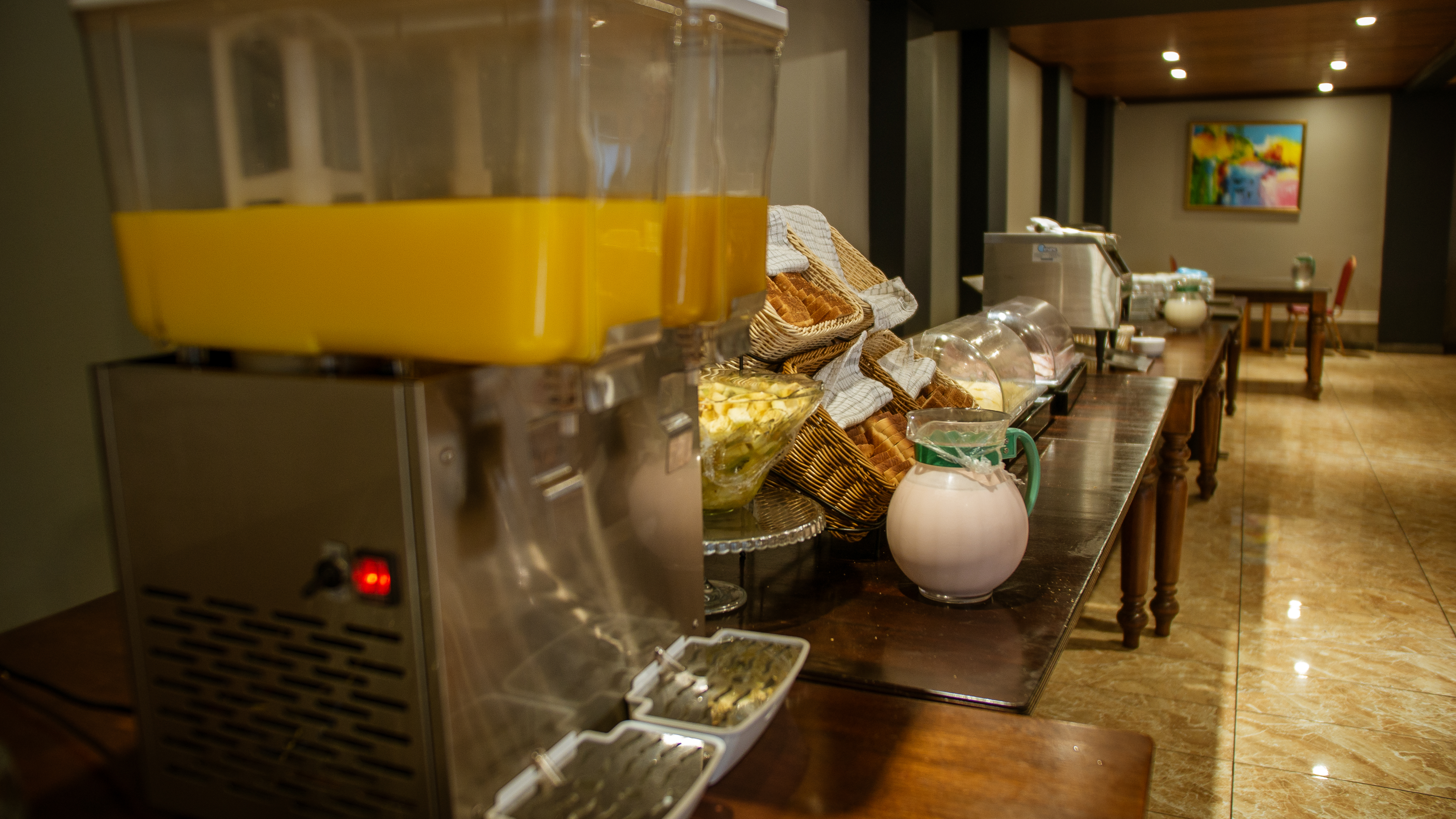 Desayuno buffet Hotel Brasilia