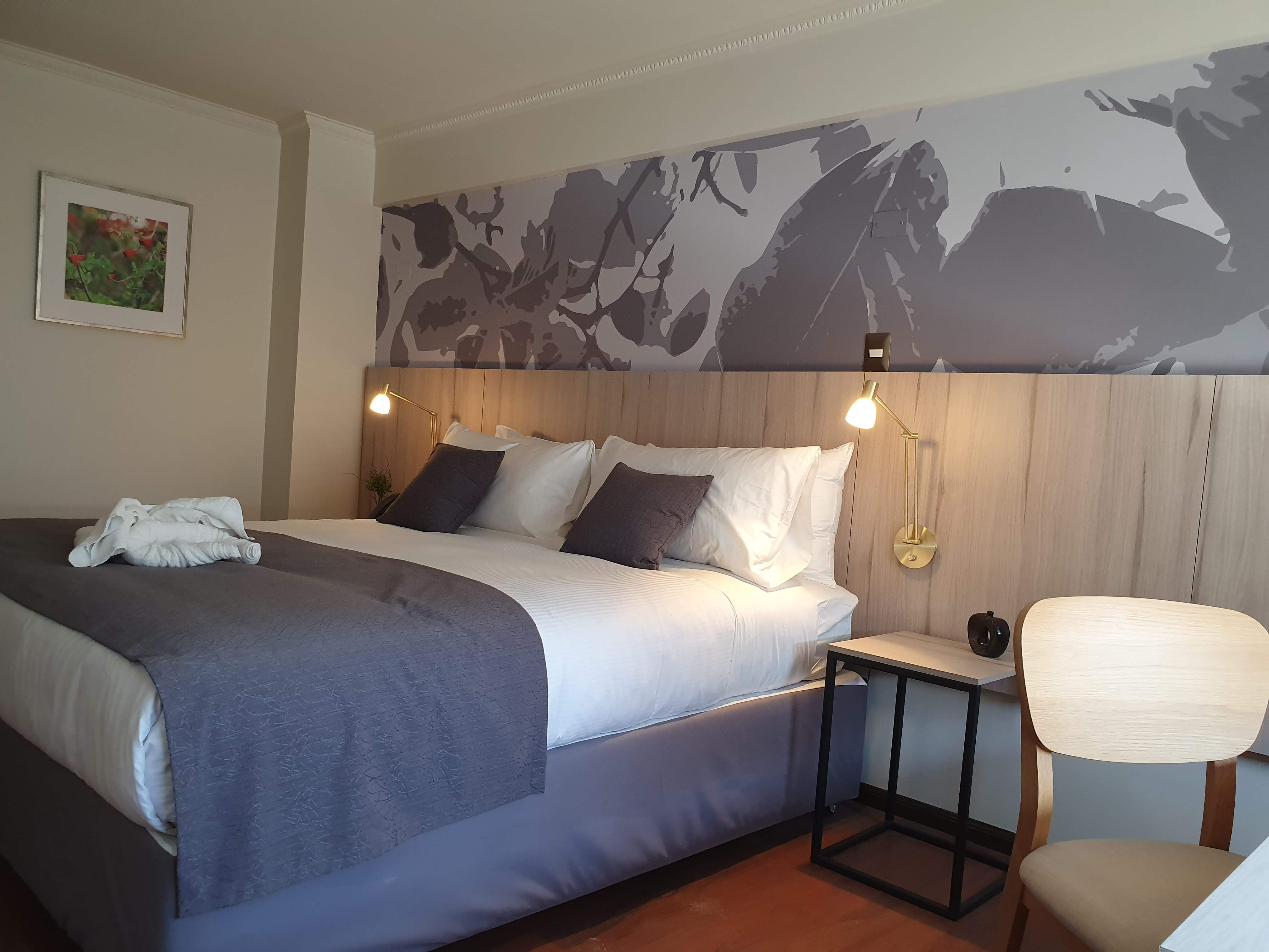 Vista completa Habitación Matrimonial — Hotel Brasilia
