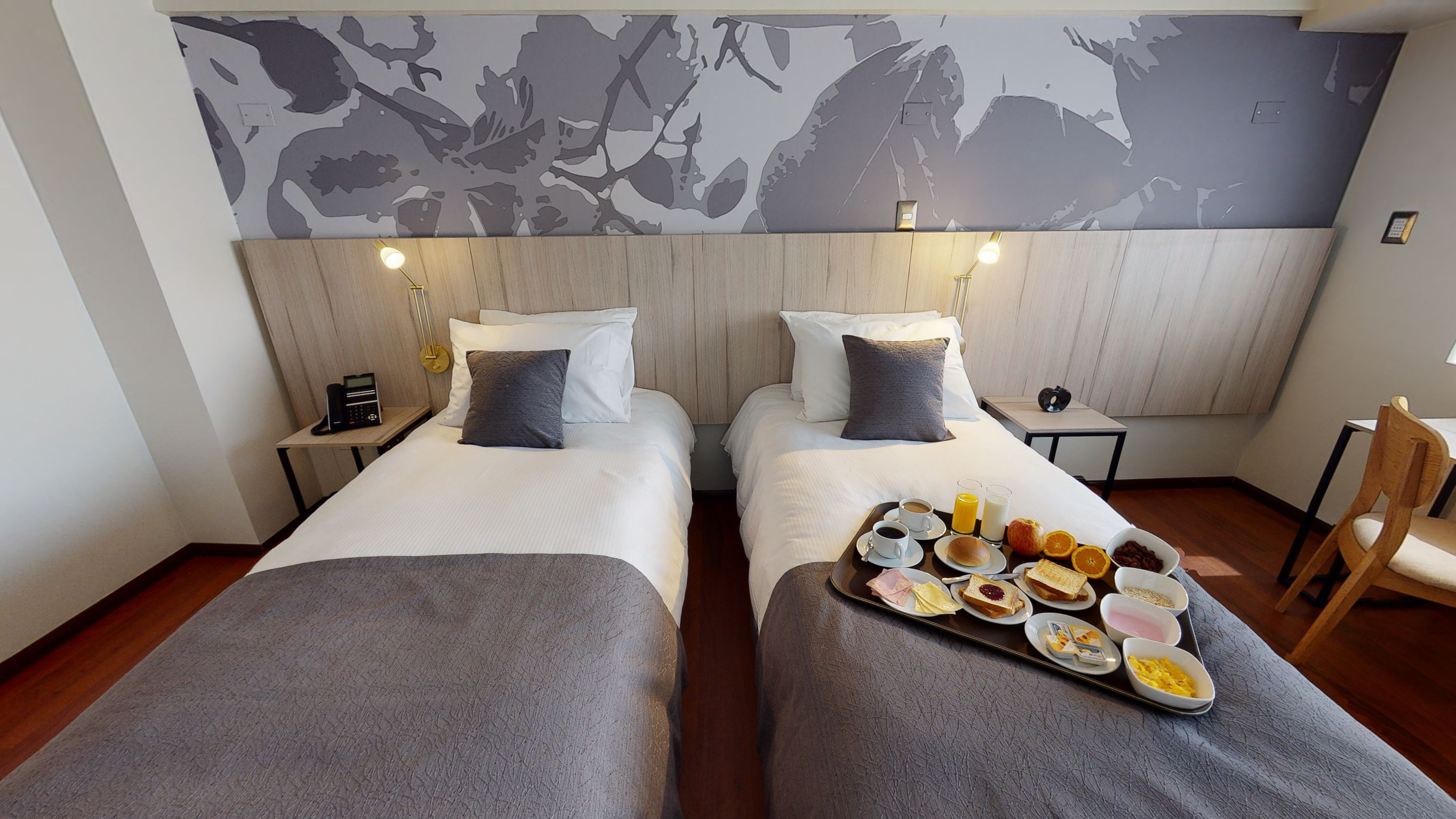 Habitación Doble Twin — Hotel Brasilia